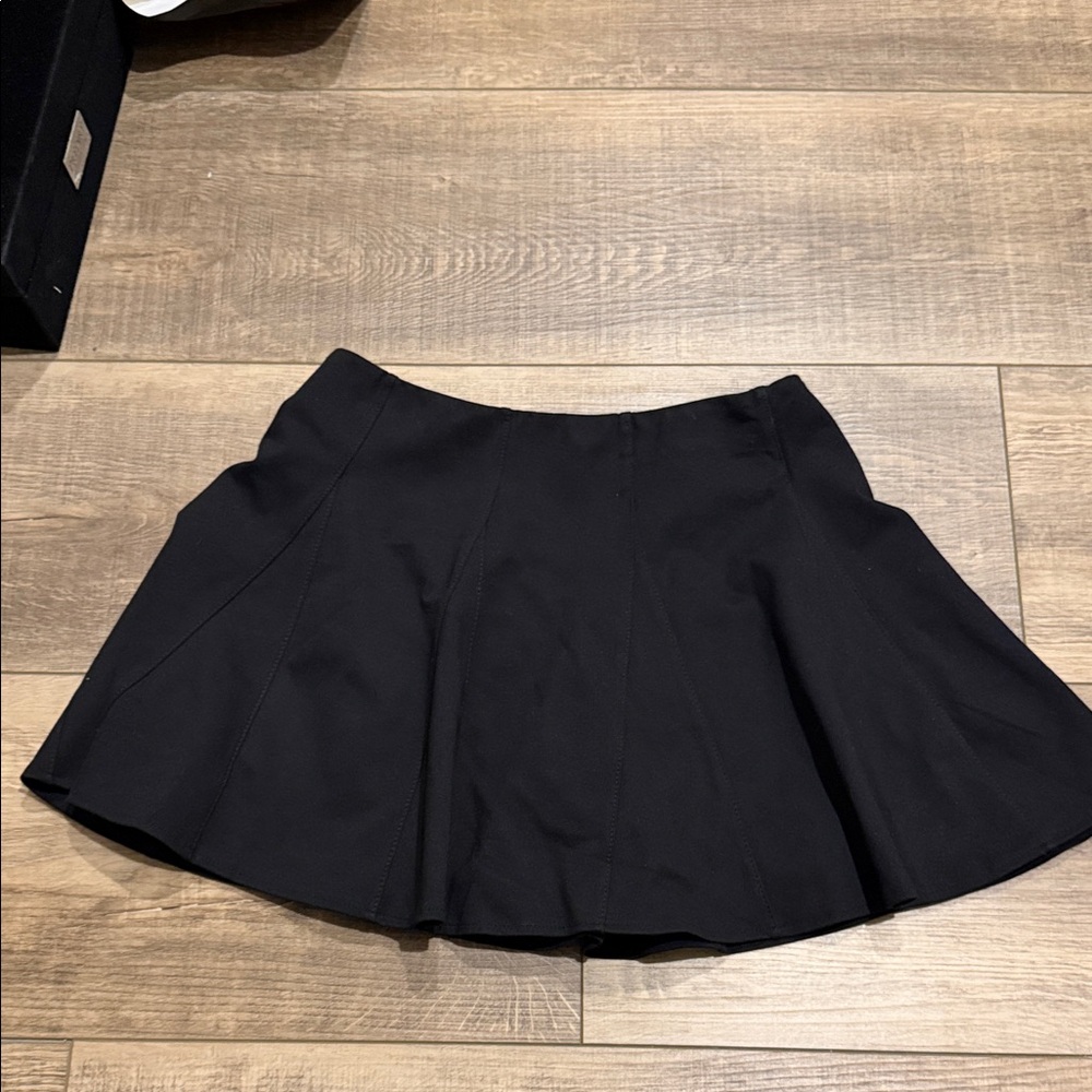 Blu Pepper Black Skater Skirt